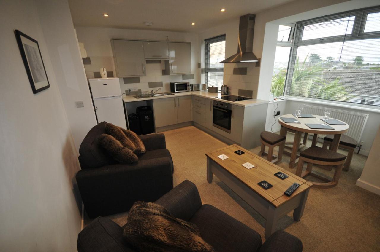 Surf View Apartment, Newquay Newquay  Luaran gambar