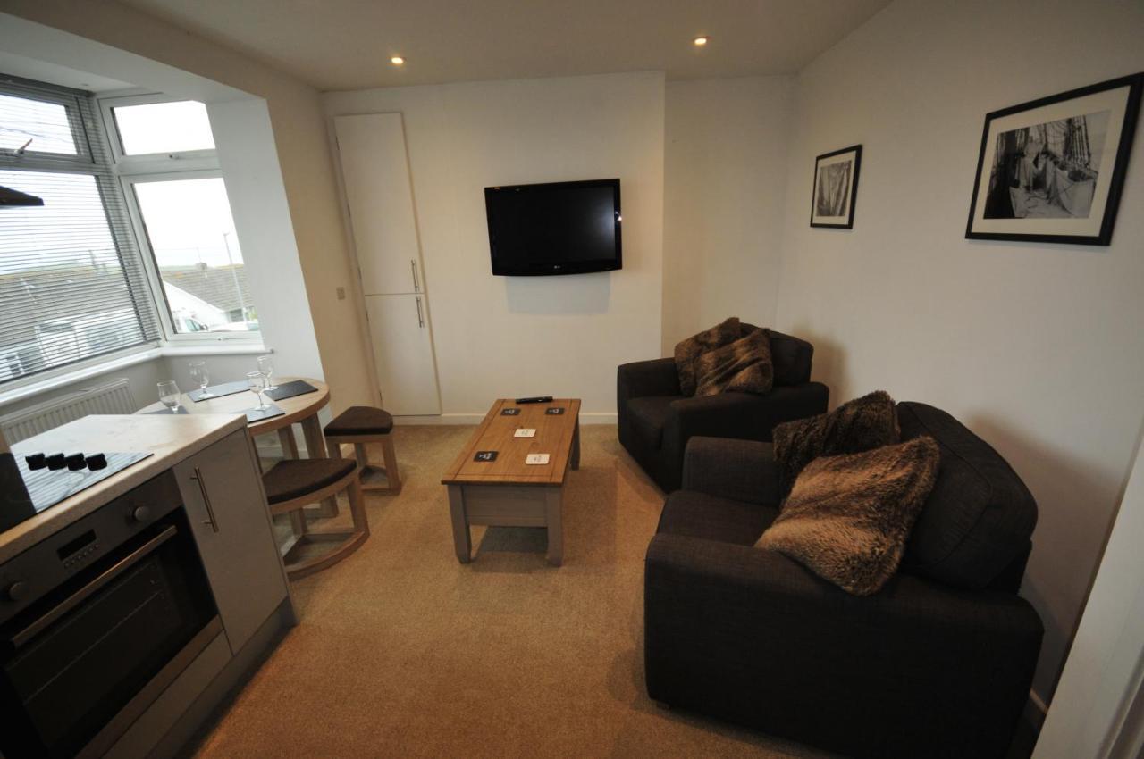 Surf View Apartment, Newquay Newquay  Luaran gambar